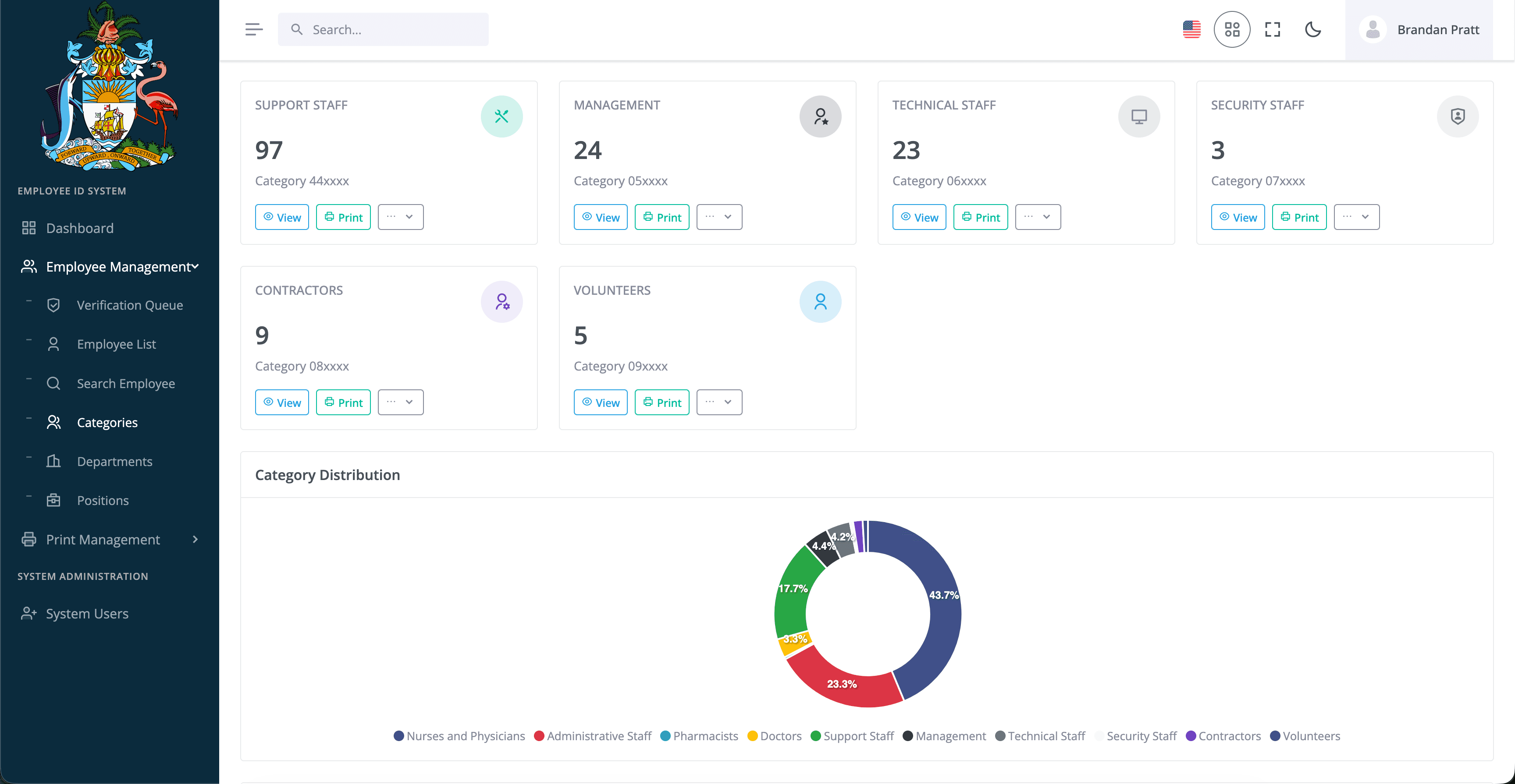Employee ID Management System thumbnail 4