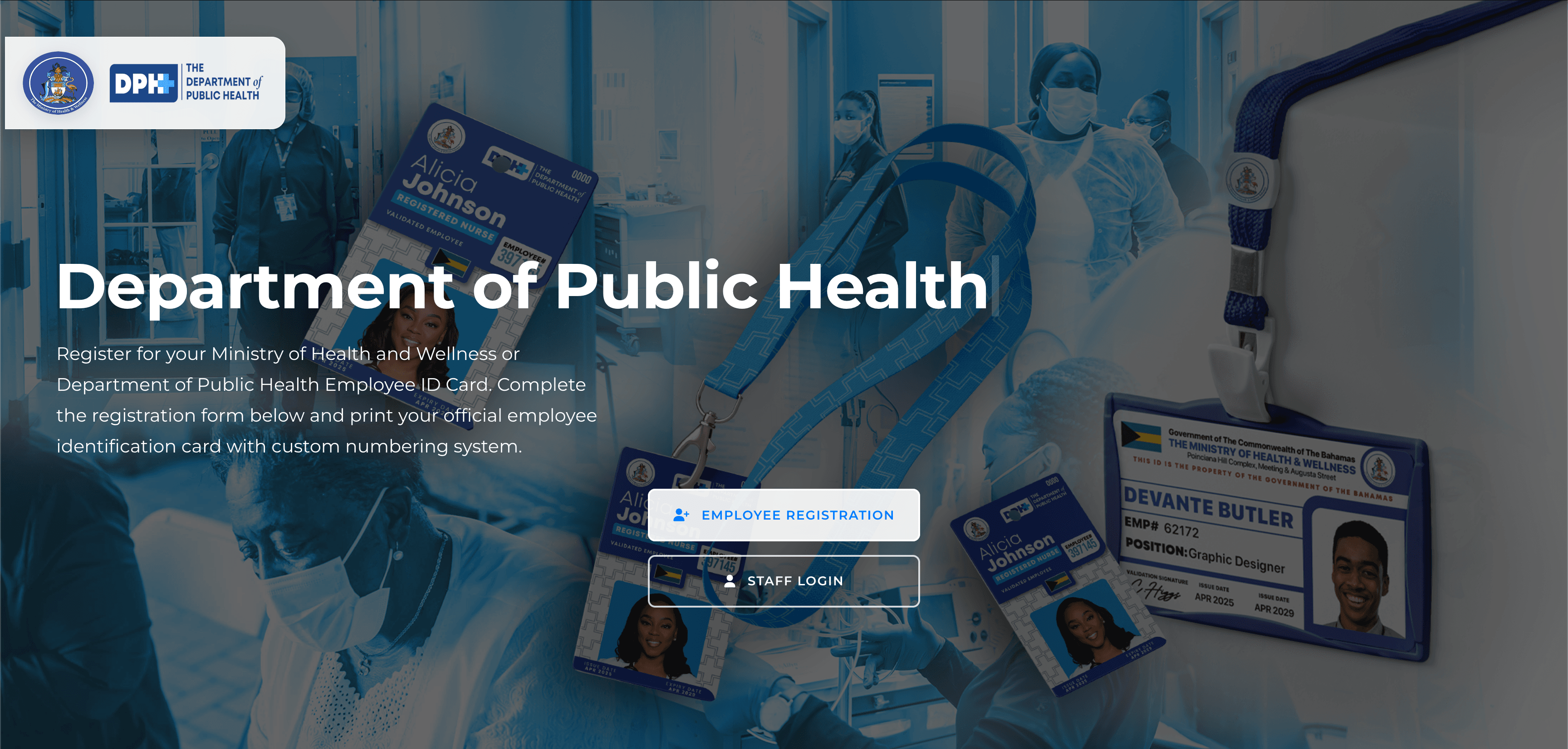 Employee ID Management System screenshot 1