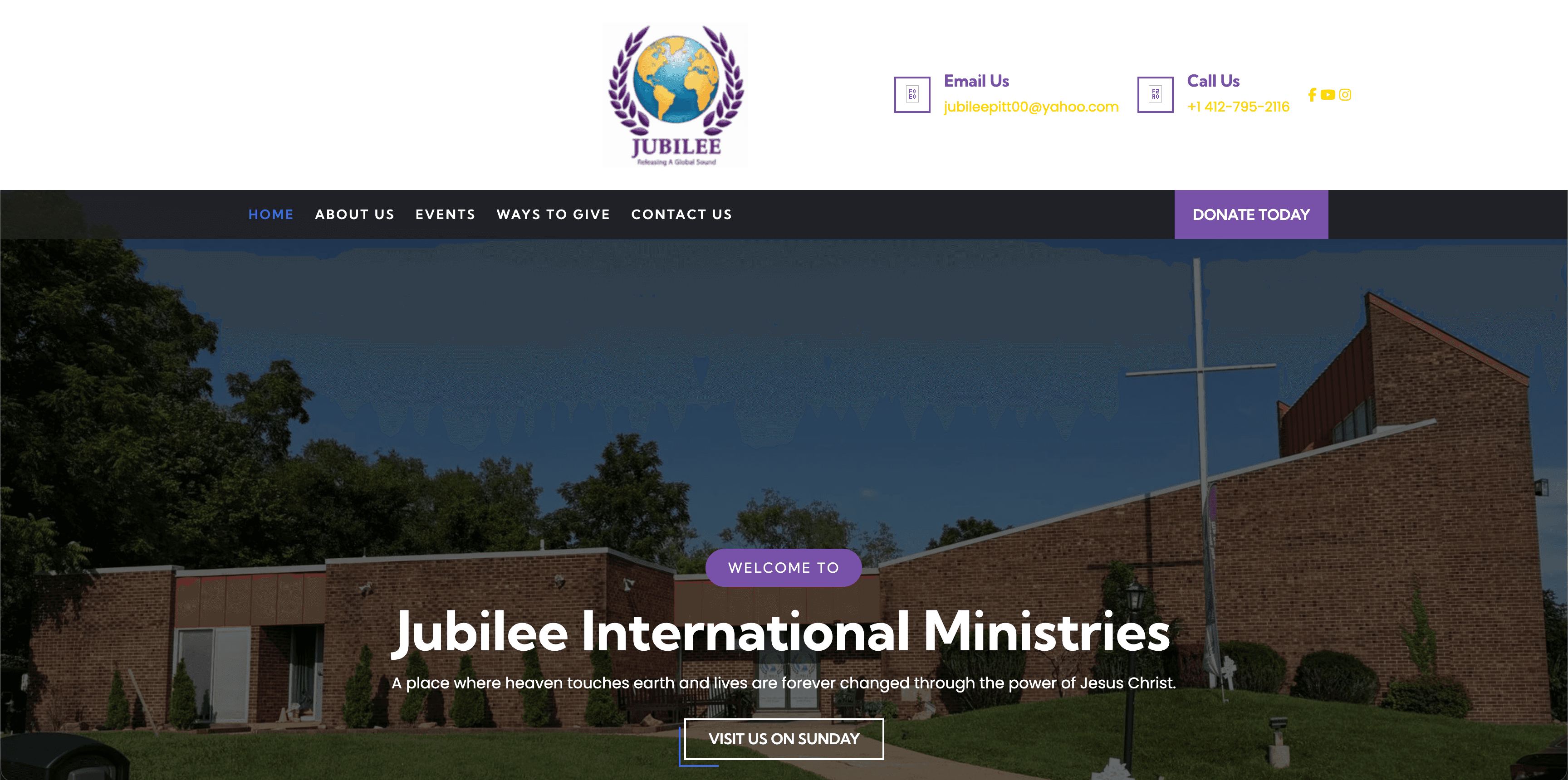Jubilee International Ministries screenshot 1